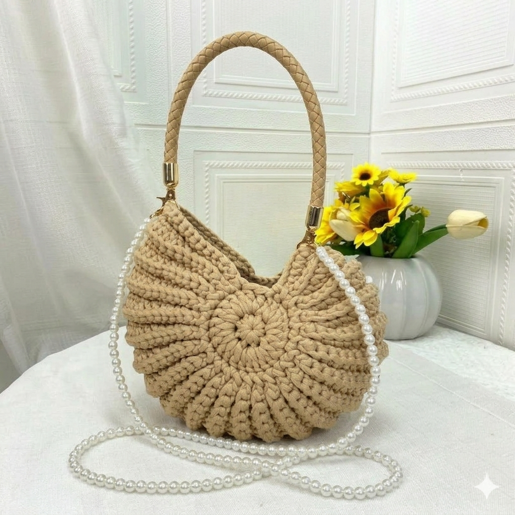 Crochett Shell Bag