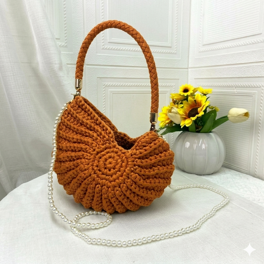 Crochett Shell Bag